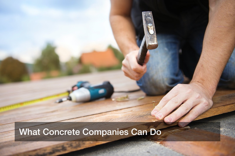 What Concrete Companies Can Do - GLAMOUR HOME